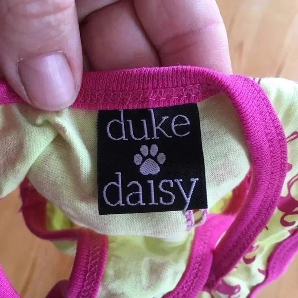 Pink flamingo  doggy dress - Picture 3 of 4